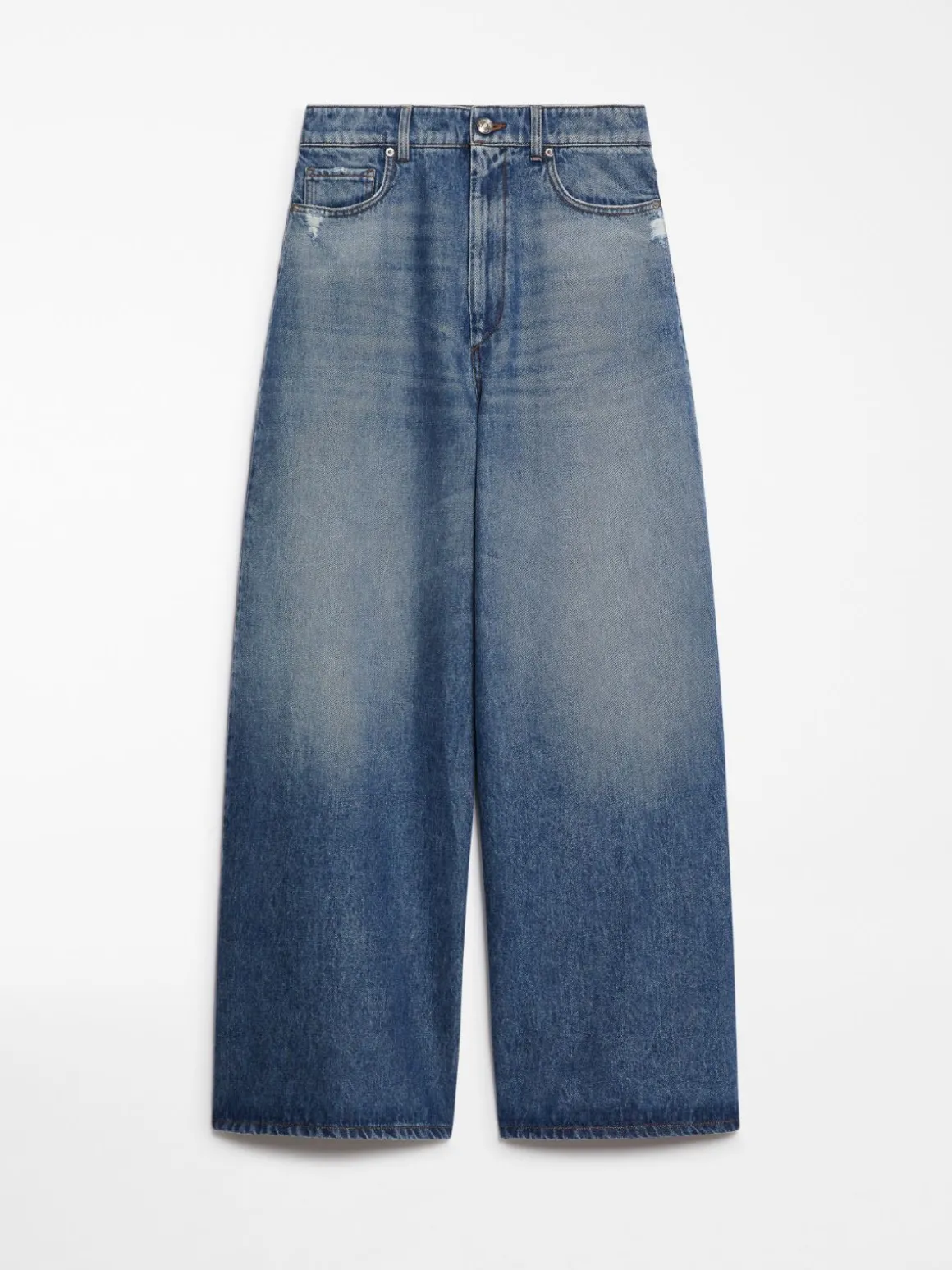 Oversized low-rise 5-pocket trousers