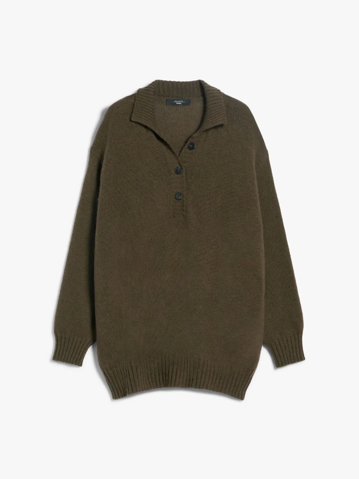 Oversized mohair-blend pullover