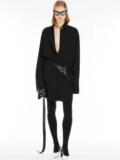 Oversized shirt dress