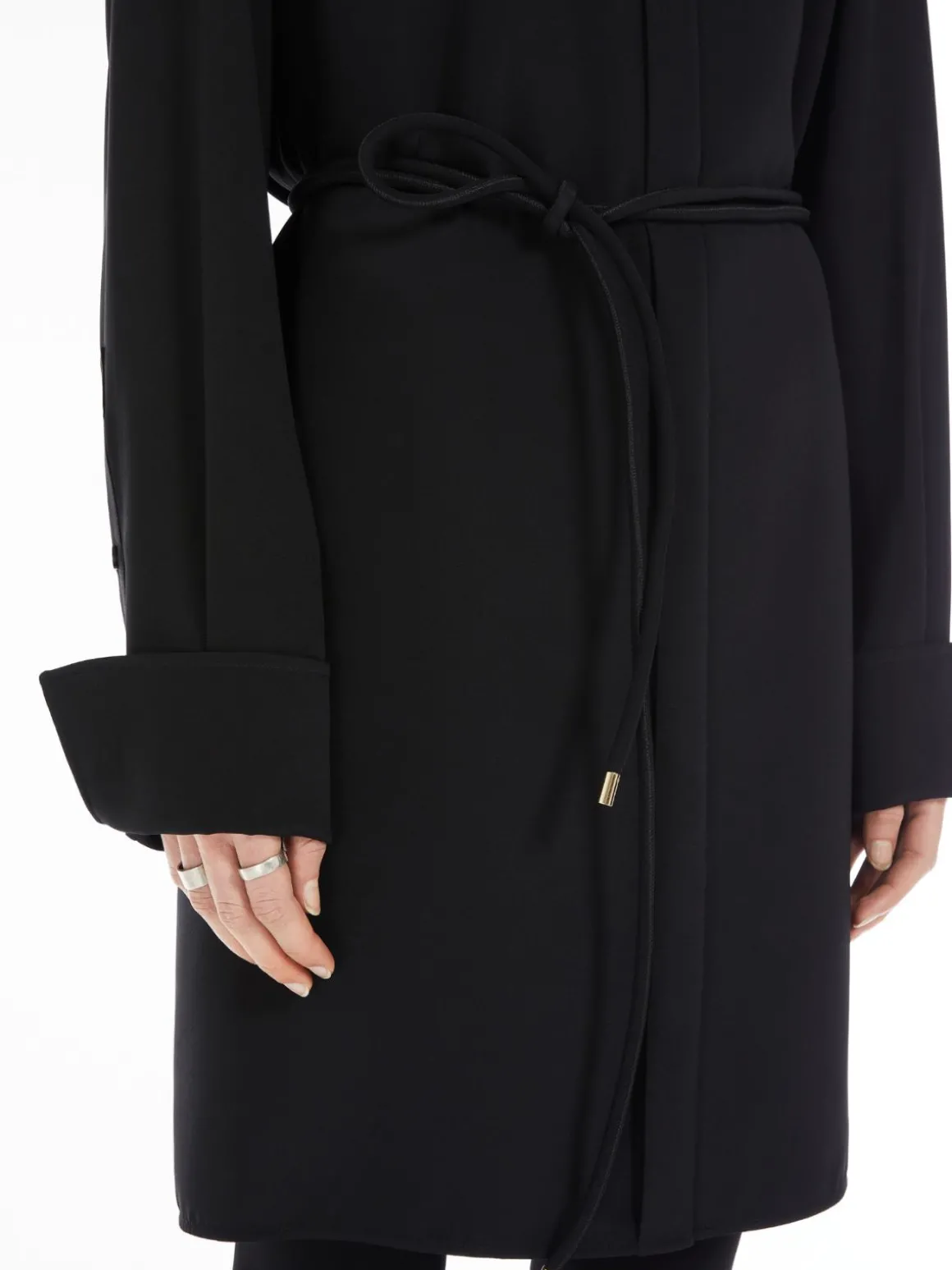 Oversized shirt dress