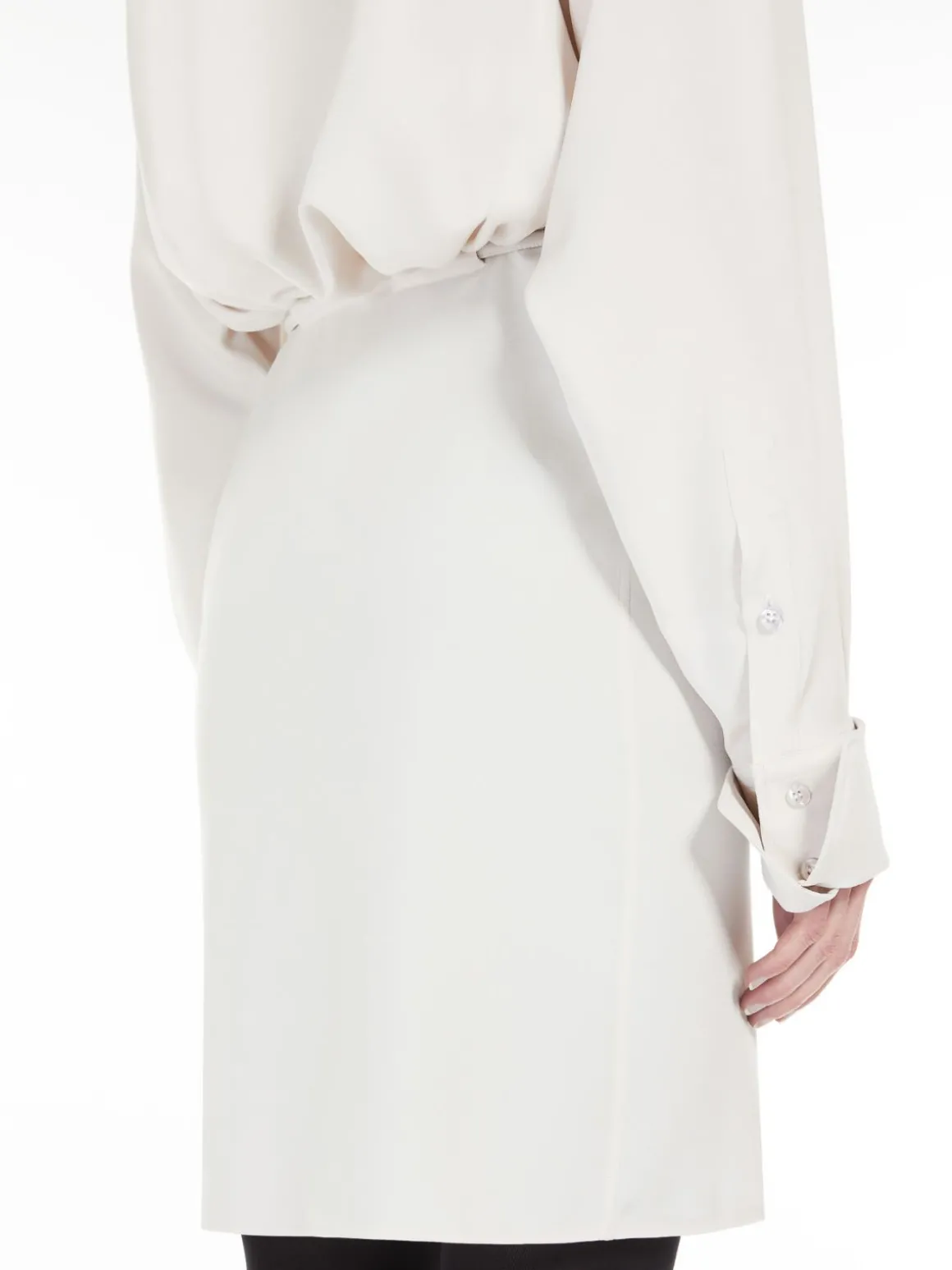 Oversized shirt dress