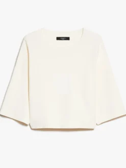 Oversized stretch viscose sweater