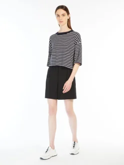 Oversized stretch viscose sweater
