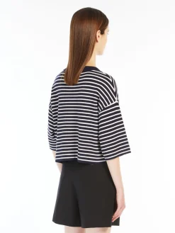 Oversized stretch viscose sweater