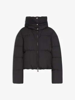 Oversized waterproof fabric down jacket