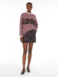 Oversized wool and cashmere jumper