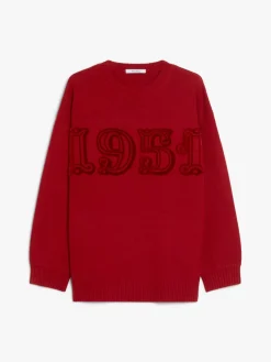 Oversized wool and cashmere jumper
