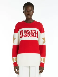 Oversized wool and cashmere jumper