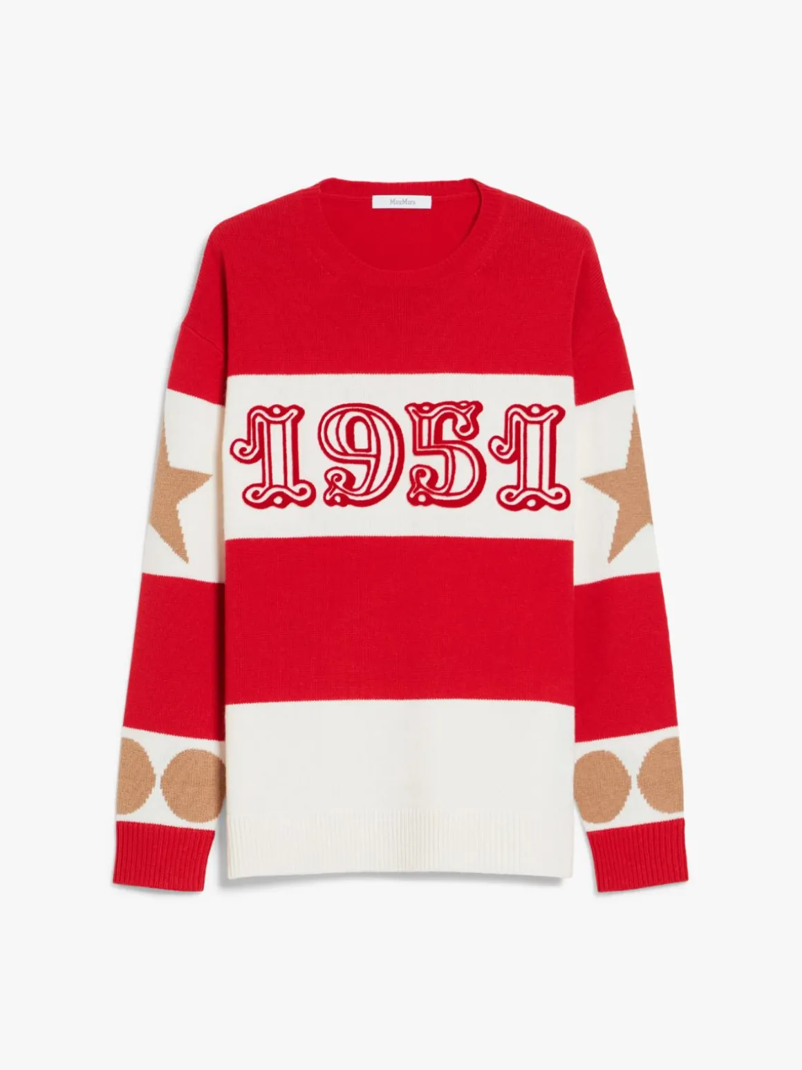 Oversized wool and cashmere jumper