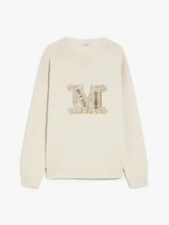 Oversized wool and cashmere jumper