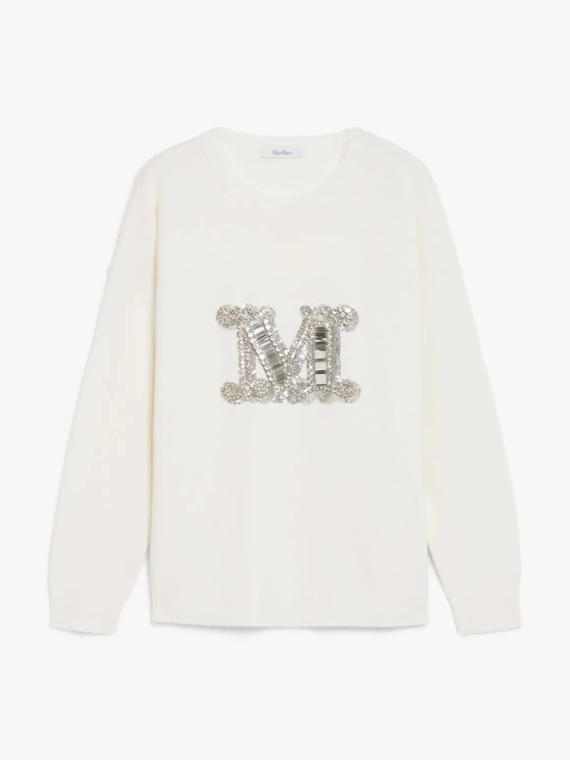 Oversized wool and cashmere jumper