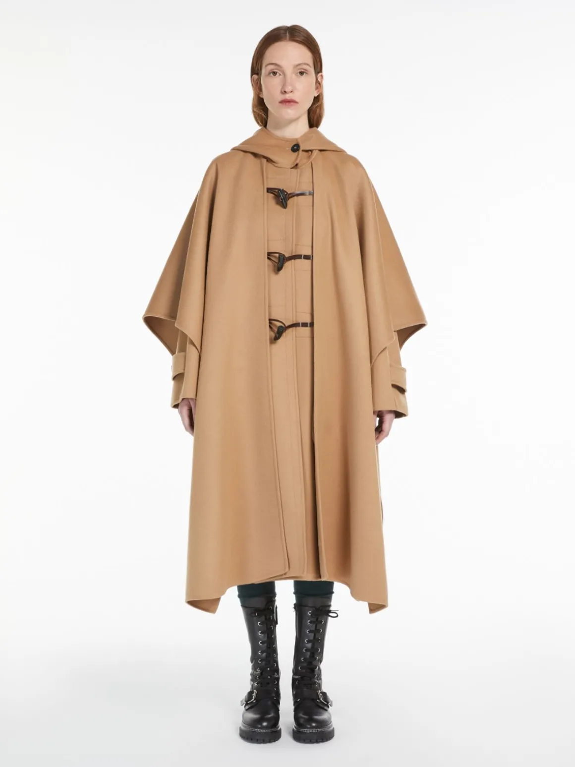 Oversized wool coat