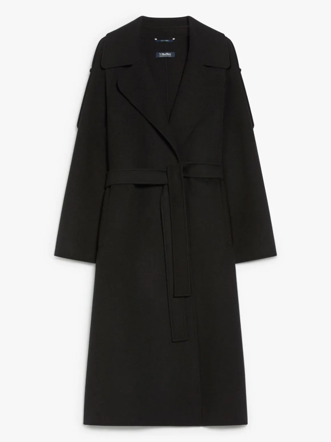 Oversized wool coat