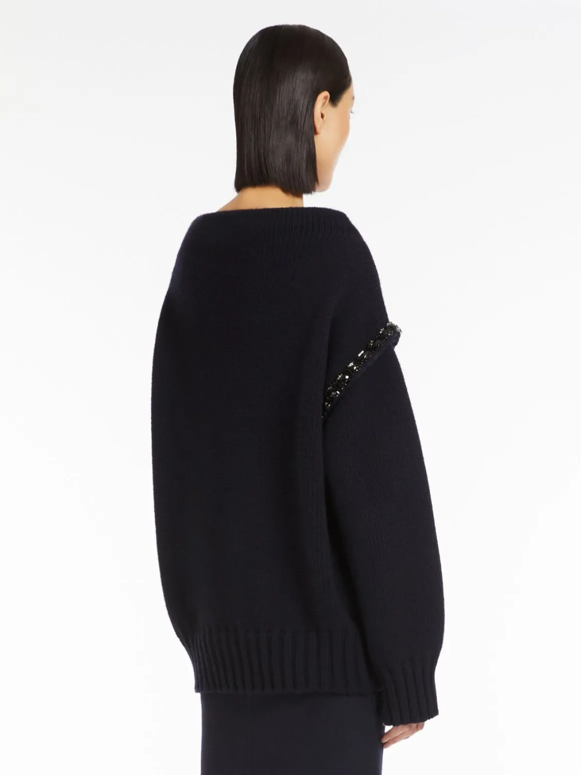 Oversized wool jumper