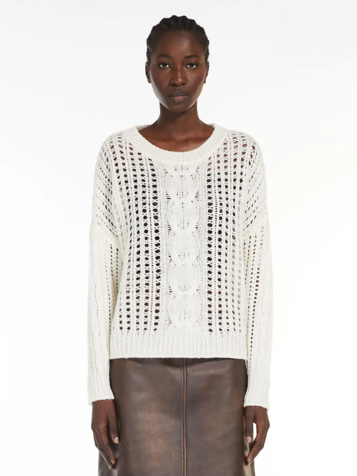 Oversized wool sweater