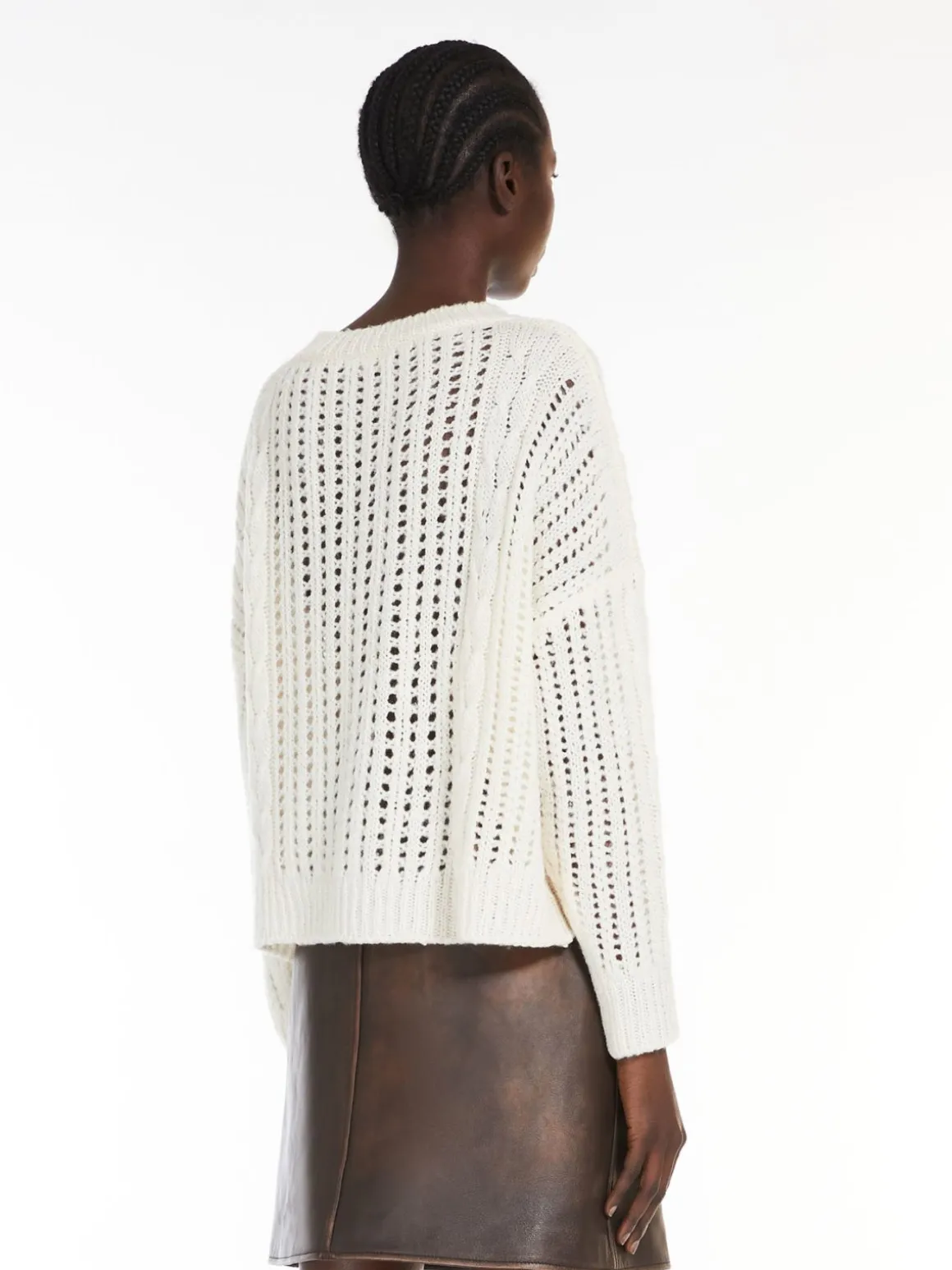 Oversized wool sweater