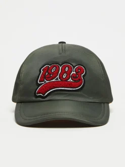 Padded nylon cap
