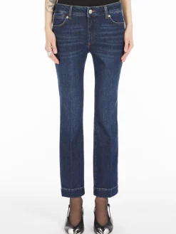 Perfect mini flare 5-pocket trousers