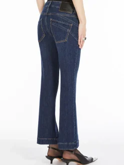 Perfect mini flare 5-pocket trousers