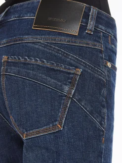 Perfect mini flare 5-pocket trousers