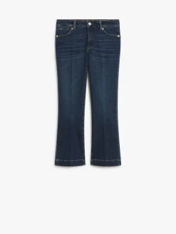 Perfect mini flare 5-pocket trousers