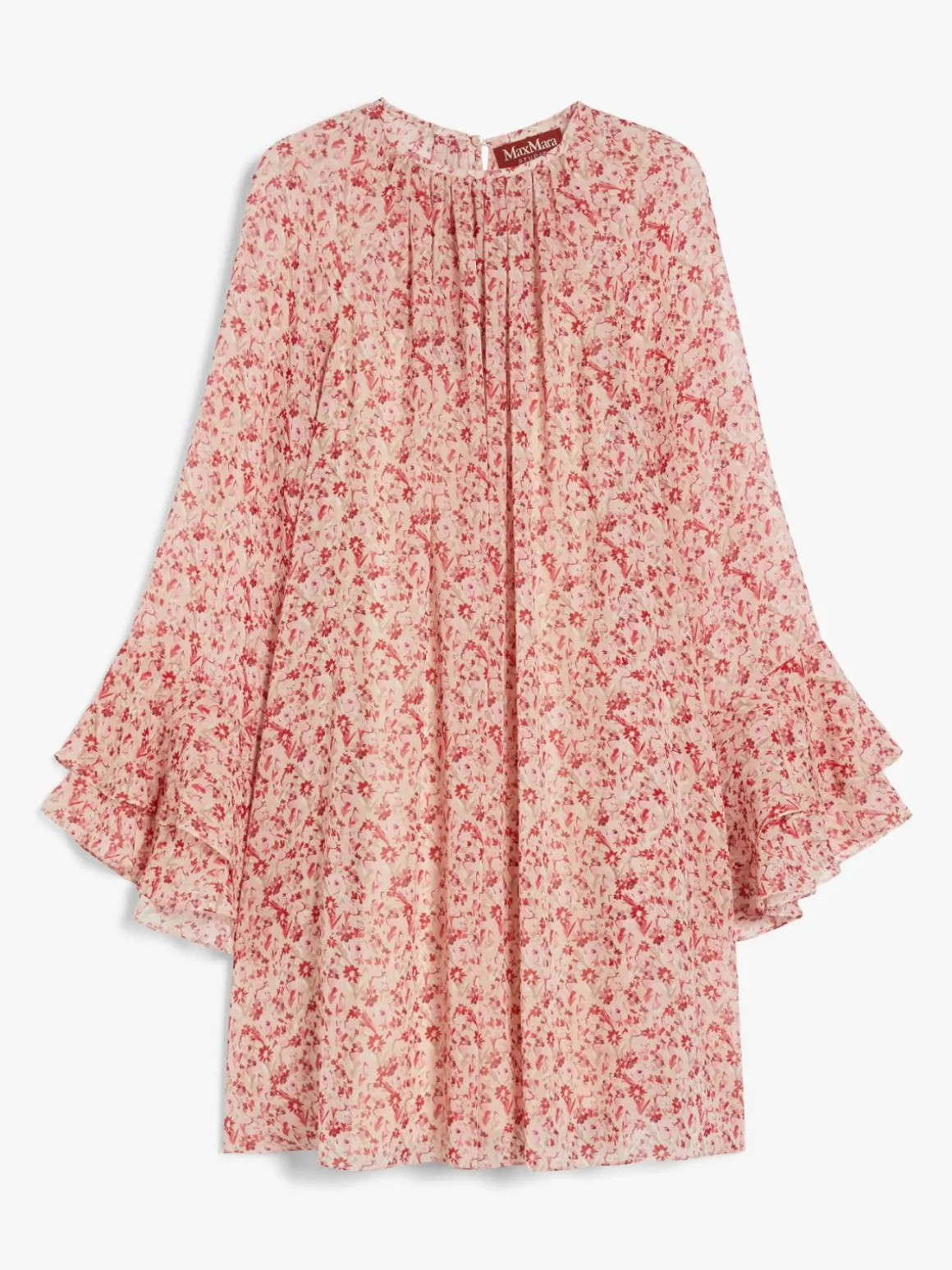 Printed georgette dress
