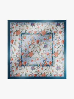 Printed silk maxi pocket square