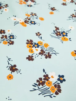 Printed silk scarf