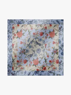 Printed silk scarf