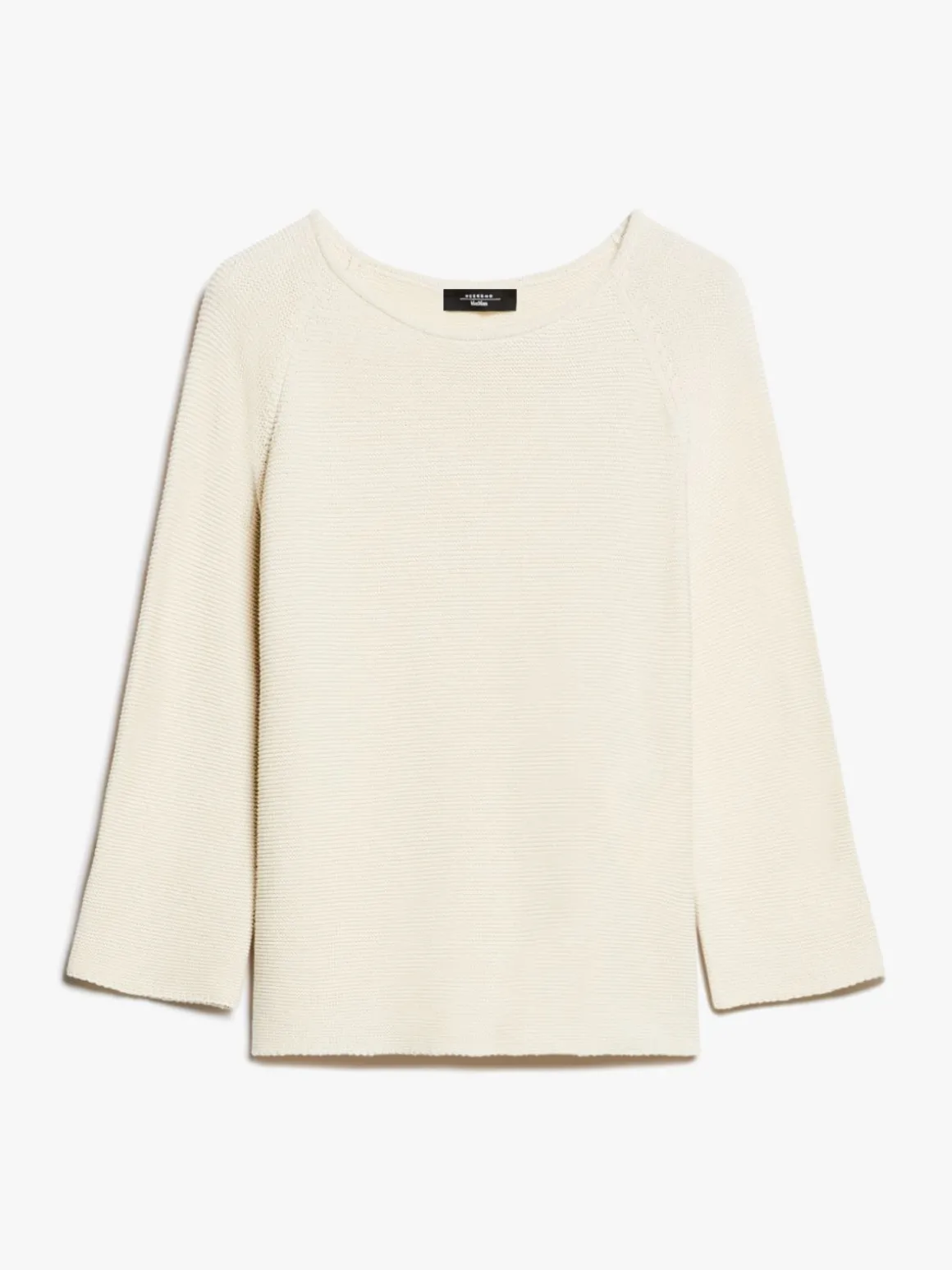 Relaxed-fit cotton yarn sweater