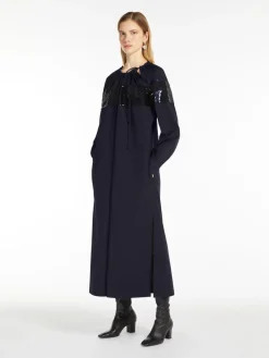 Relaxed-fit poplin dress