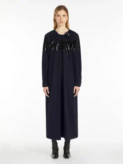 Relaxed-fit poplin dress