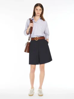 Relaxed-fit poplin shirt