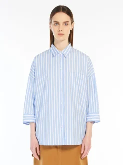 Relaxed-fit poplin shirt