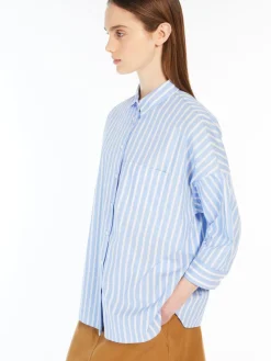 Relaxed-fit poplin shirt