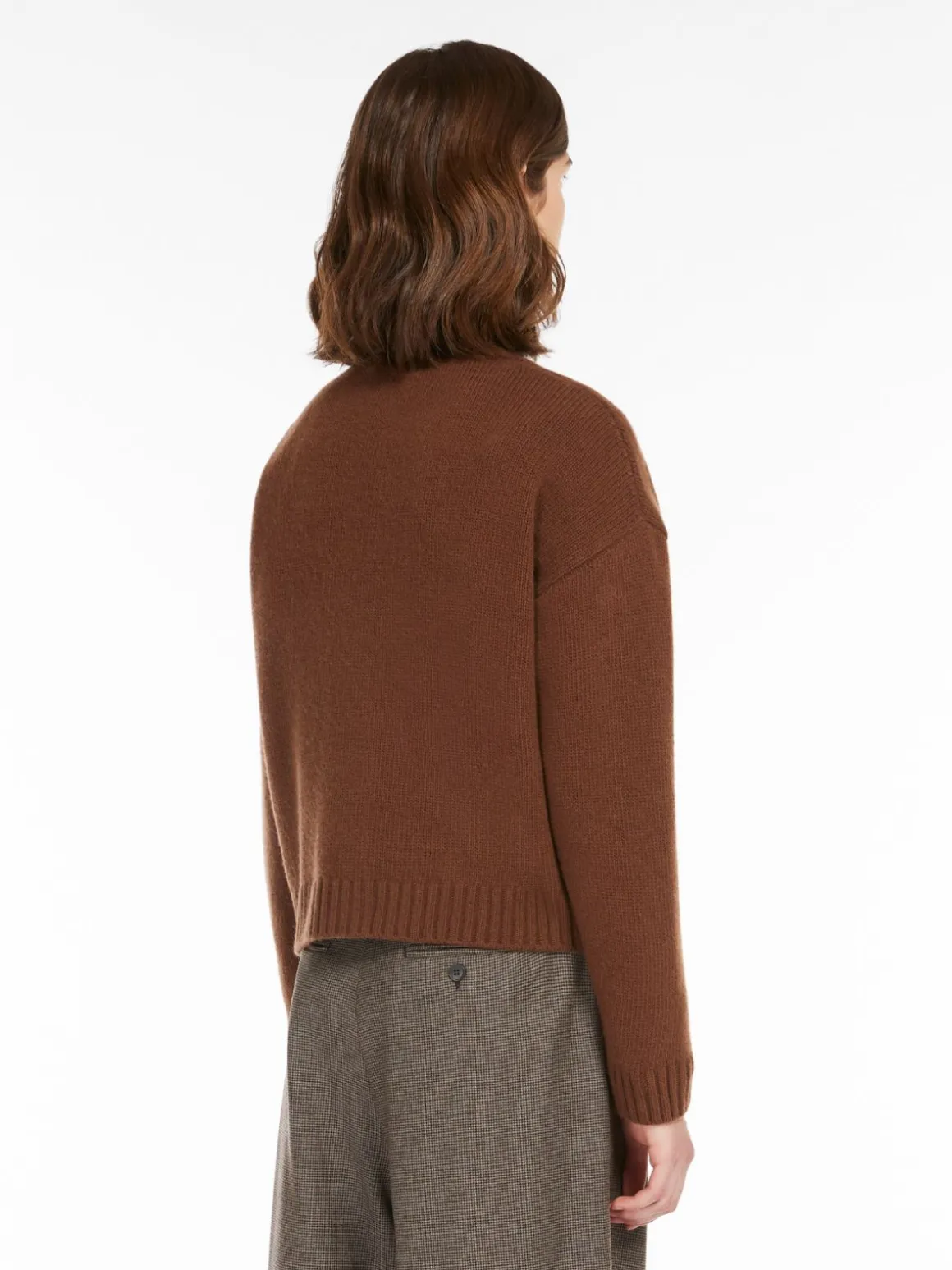 Relaxed-fit wool cardigan