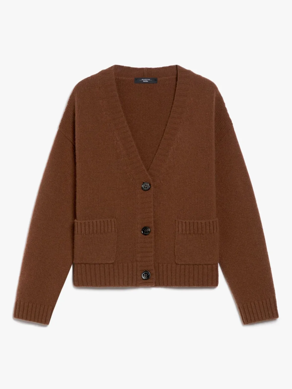 Relaxed-fit wool cardigan