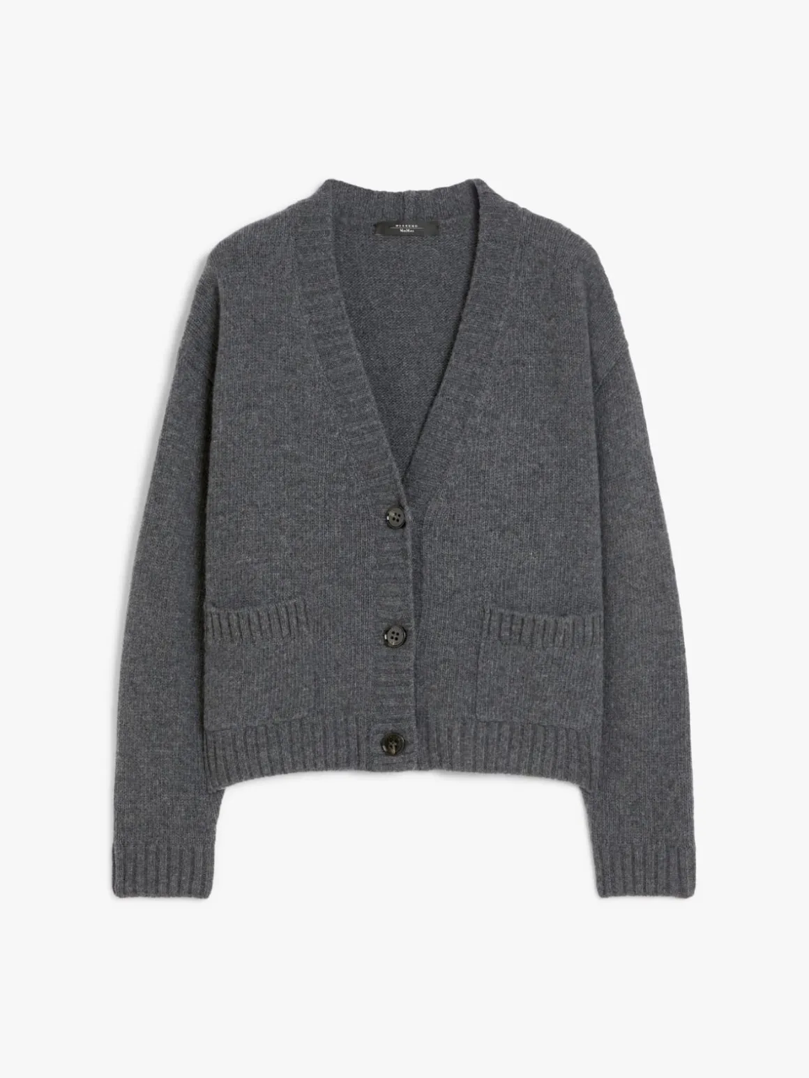 Relaxed-fit wool cardigan