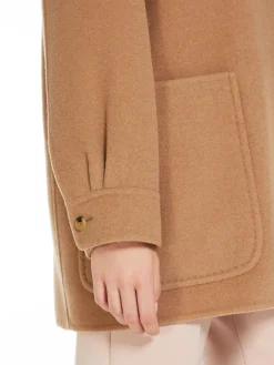 Reversible camel jacket