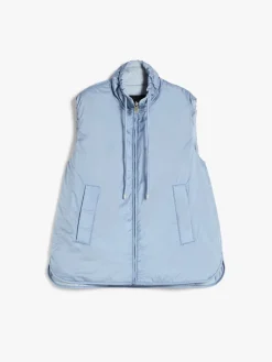 Reversible water-repellent canvas gilet