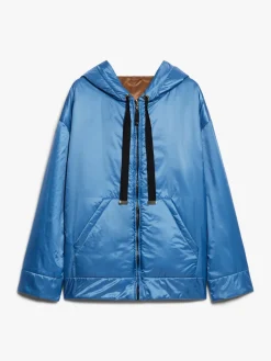 Reversible water-repellent canvas sweatshirt