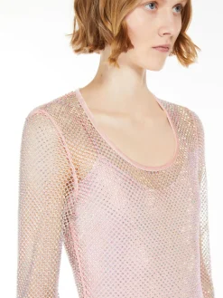 Rhinestone tulle dress