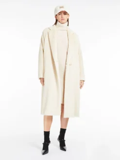 Ribbed cashmere-blend dress