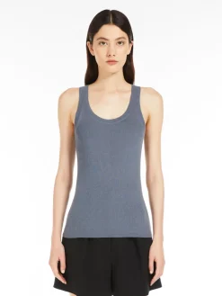 Ribbed wool top
