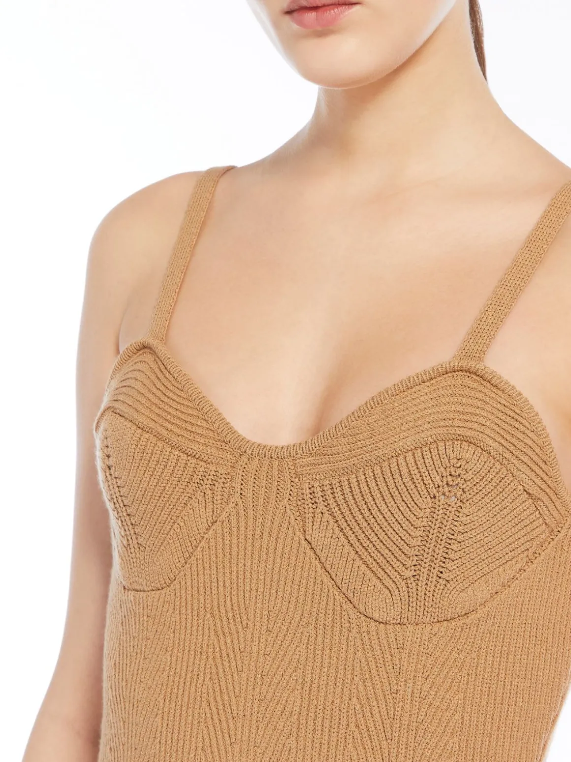 Rib-knit bodysuit