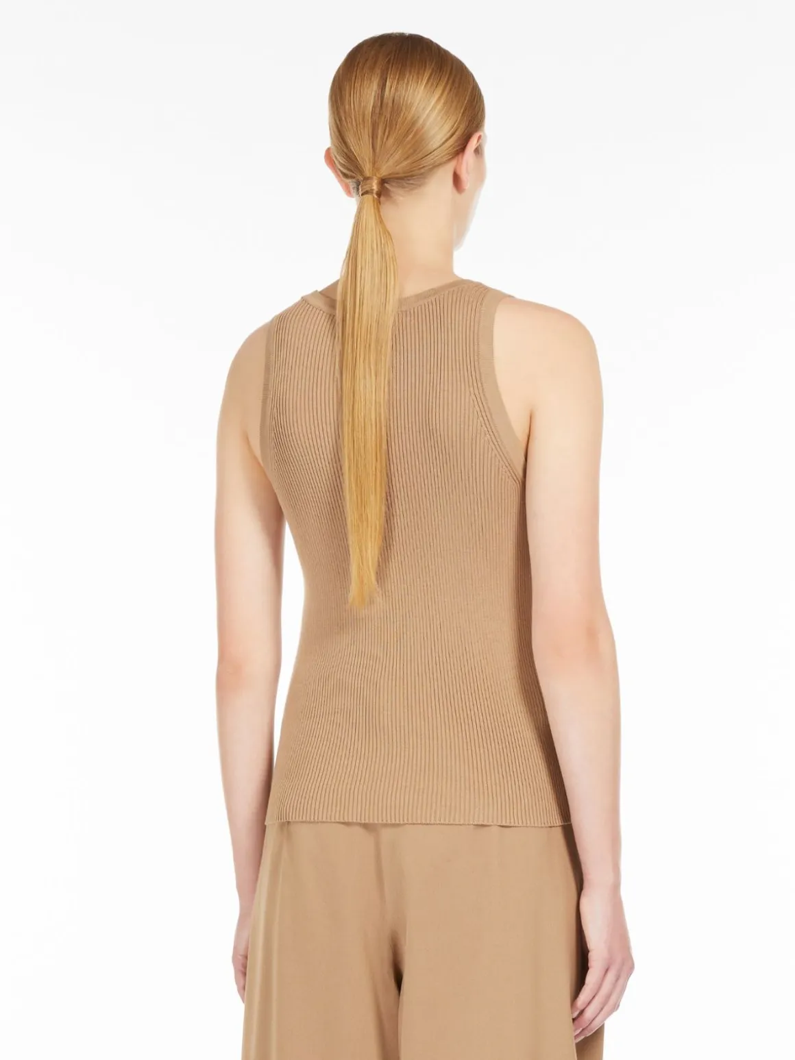 Rib-knit top