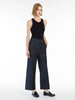 Rib-knit top