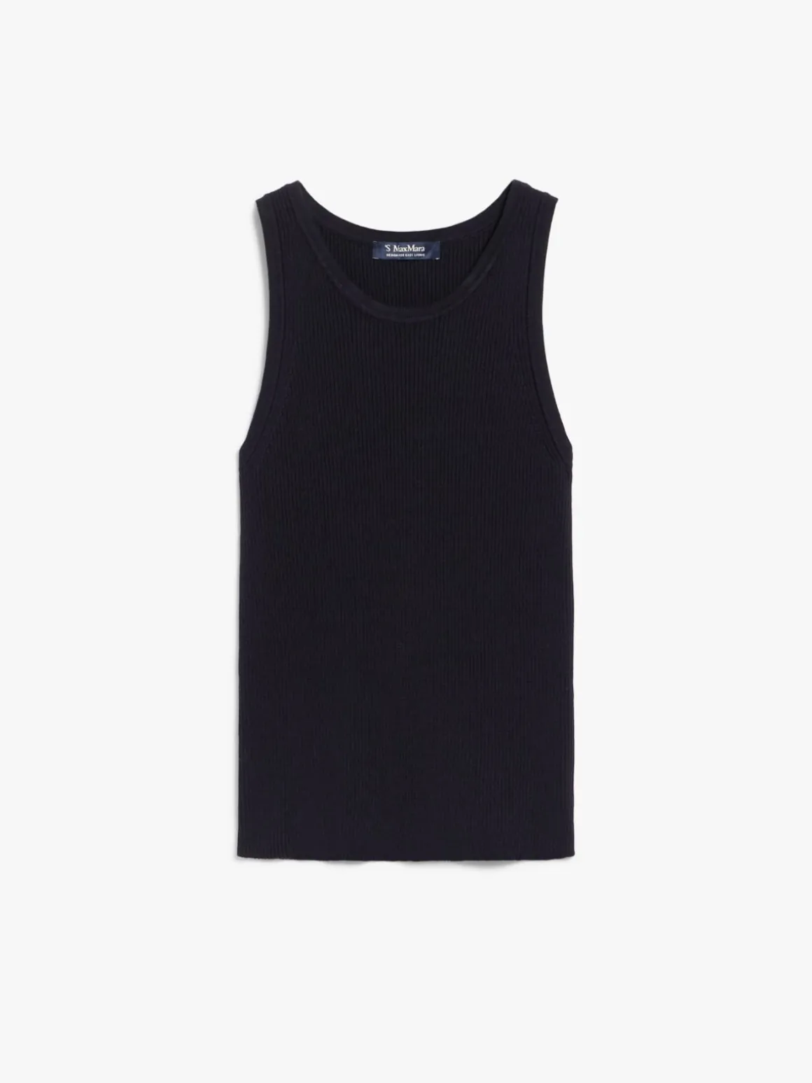 Rib-knit top