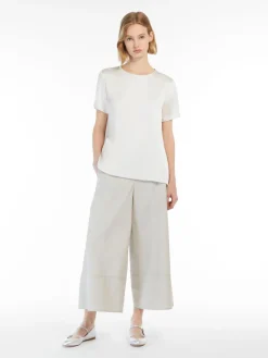 Satin T-shirt