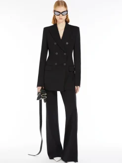 Scuba jersey blazer